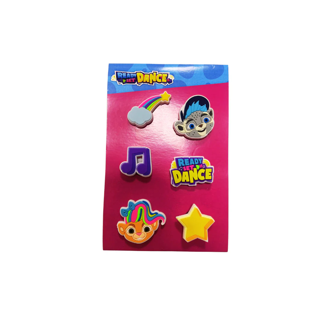Ready Set Dance - Croc Charms (Pack of 6)